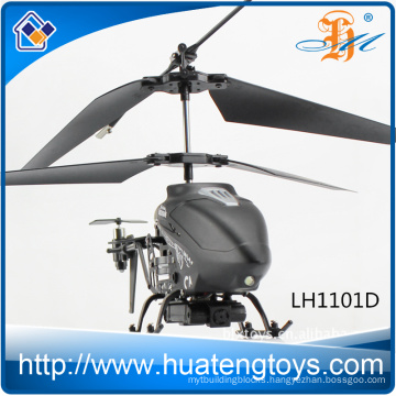 2016 3.5ch HD Camera air fun alloy structure rc helicopter with LED